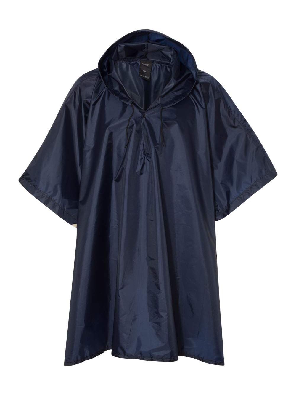 Waterproof Liberty Bags A-001 Rain Poncho for Adults - Lightweight Emergency Raincoat for Hiking, Camping & Outdoor Events