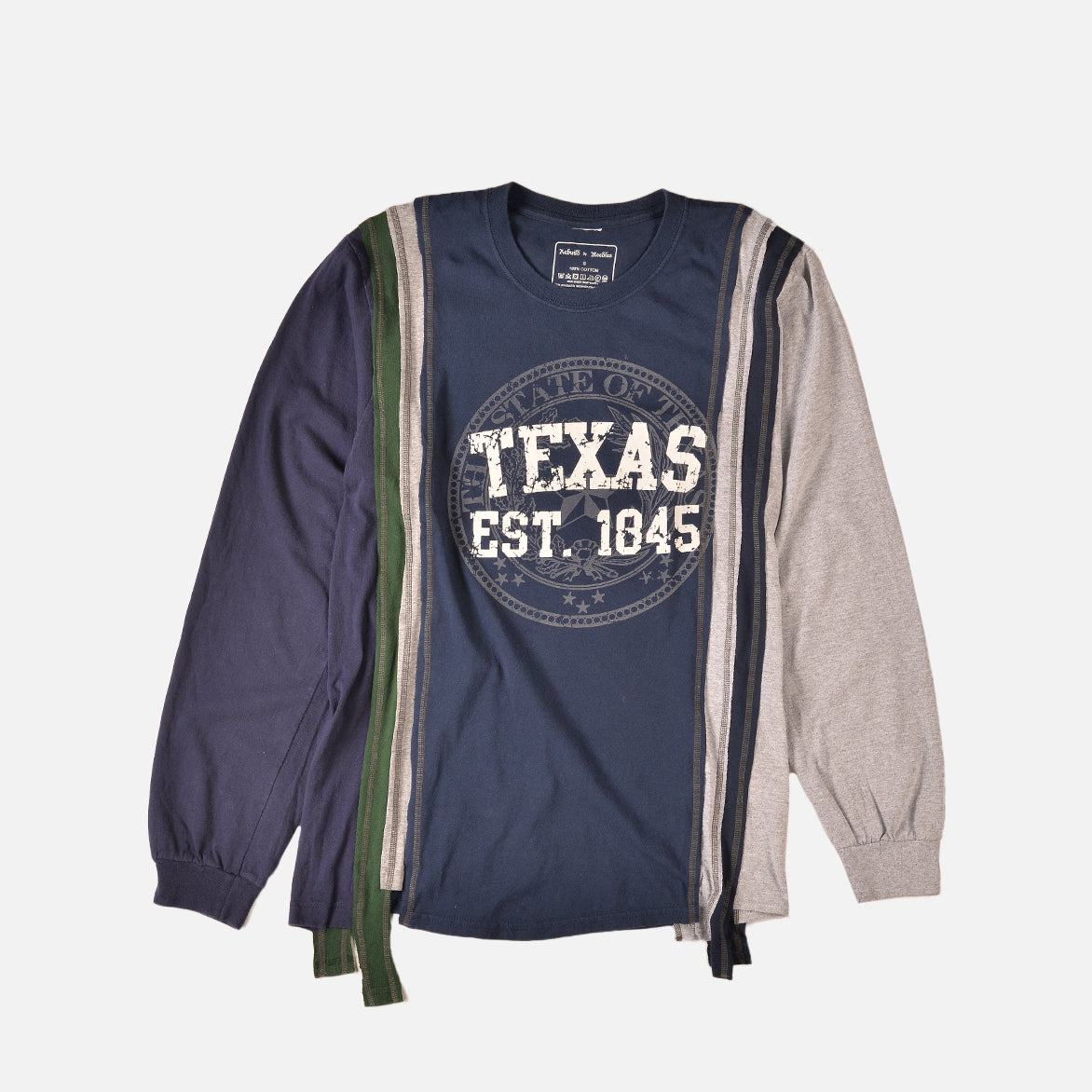 7 Cuts Long Sleeve Tee - College Style Comfort Fit Small Size | Perfect for Casual Wear, Campus Fashion & Everyday Outfits