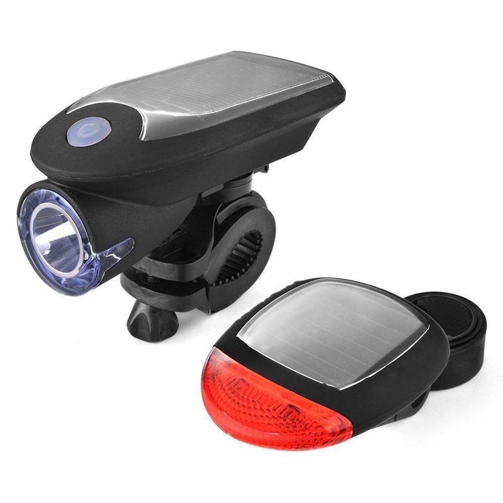 240 Lumens USB Rechargeable Bicycle Headlight & Taillight Set - 1000mAh Battery, 3 Lighting Modes, Adjustable Mount for Mountain/Road Bikes | Perfect for Night Cycling, Commuting & Outdoor Adventures