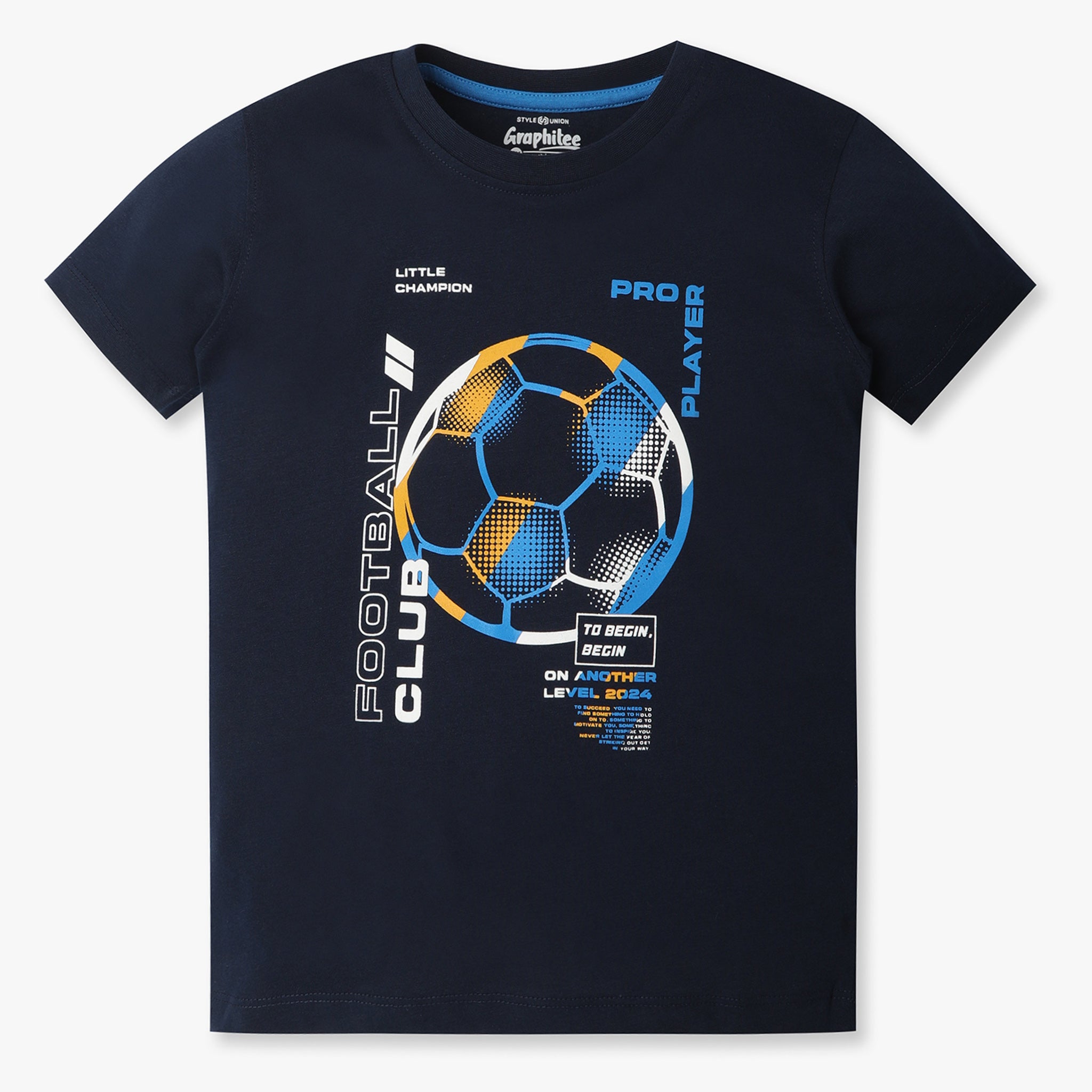 Boys Graphic Print Crew Neck Short Sleeve T-Shirt - Cool Casual Tees for School, Play & Everyday Wear