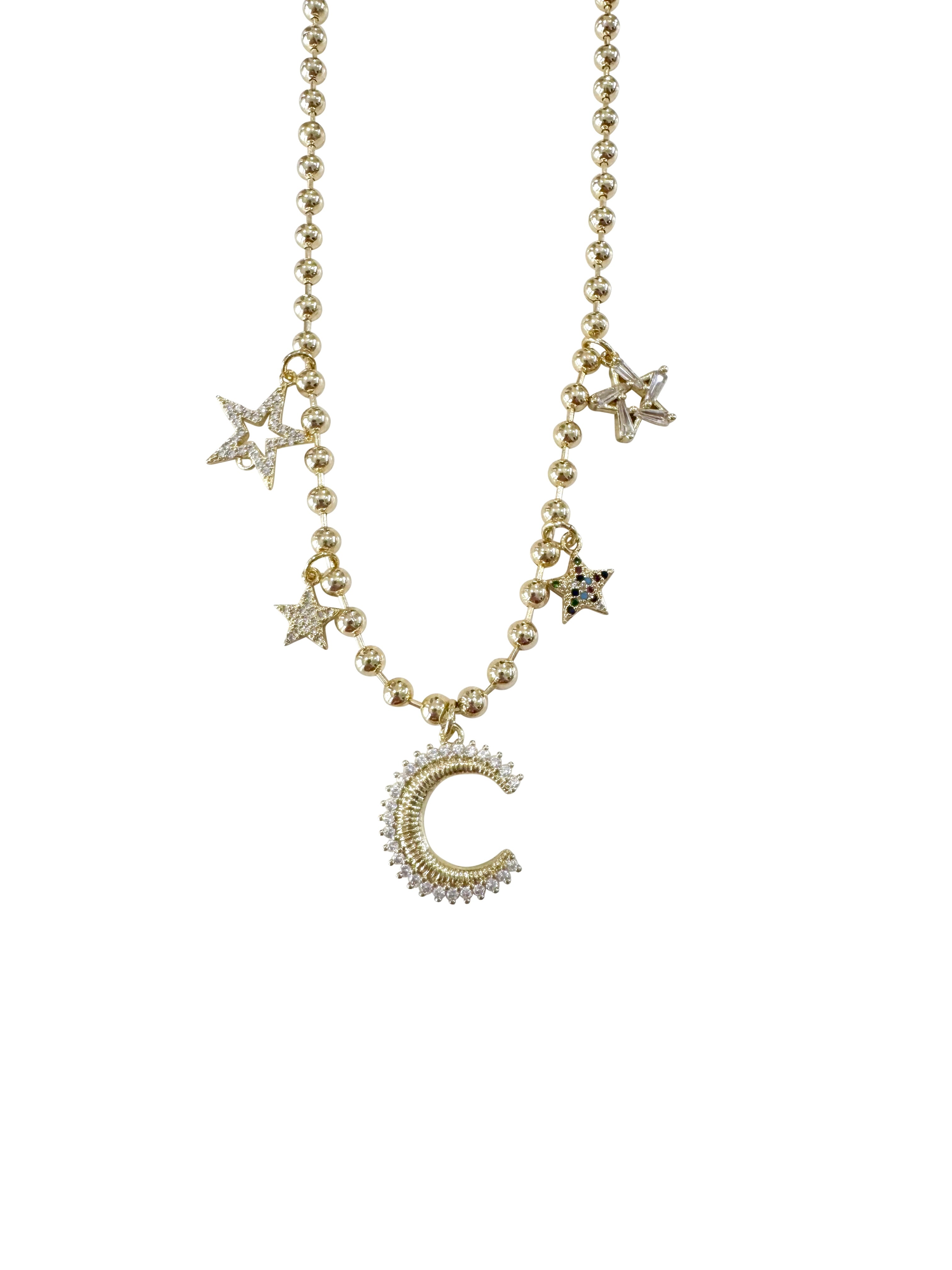 Moonlight Necklace - Elegant Silver Moon Pendant for Women, Perfect for Evening Parties & Romantic Dates | Jewelry Gifts for Her