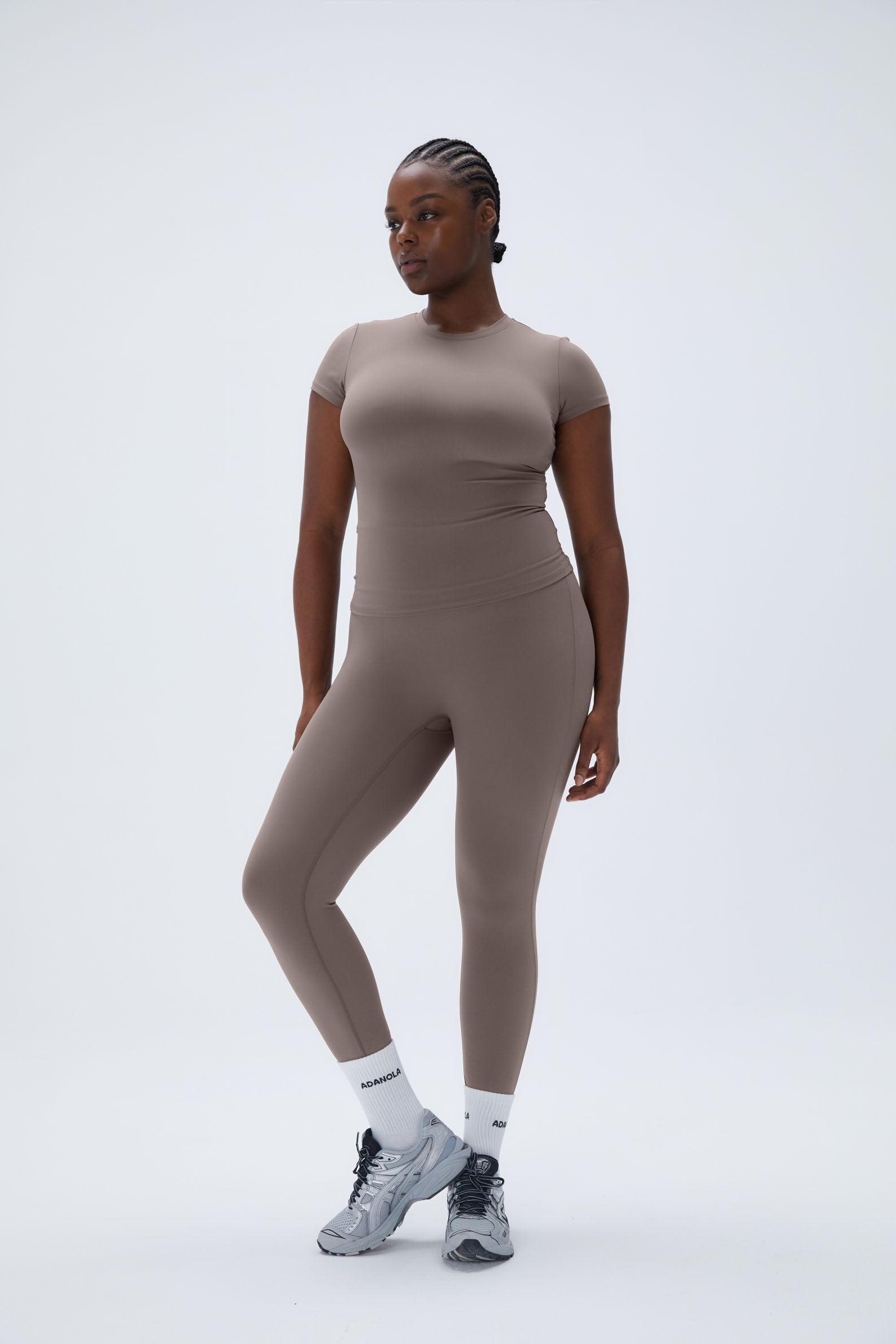 Premium Women's Short Sleeve T-Shirt - Soft Cotton Casual Tee in Cocoa Brown | Perfect for Everyday Wear, Workouts & Summer Outfits