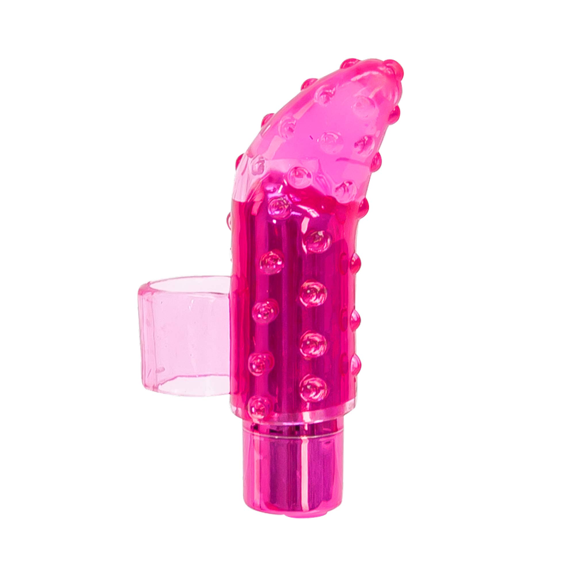 Pure Love Portable Finger Vibrator - Rechargeable & Waterproof Personal Massager for Women, Pink | Perfect for Travel, Relaxation & Intimate Moments