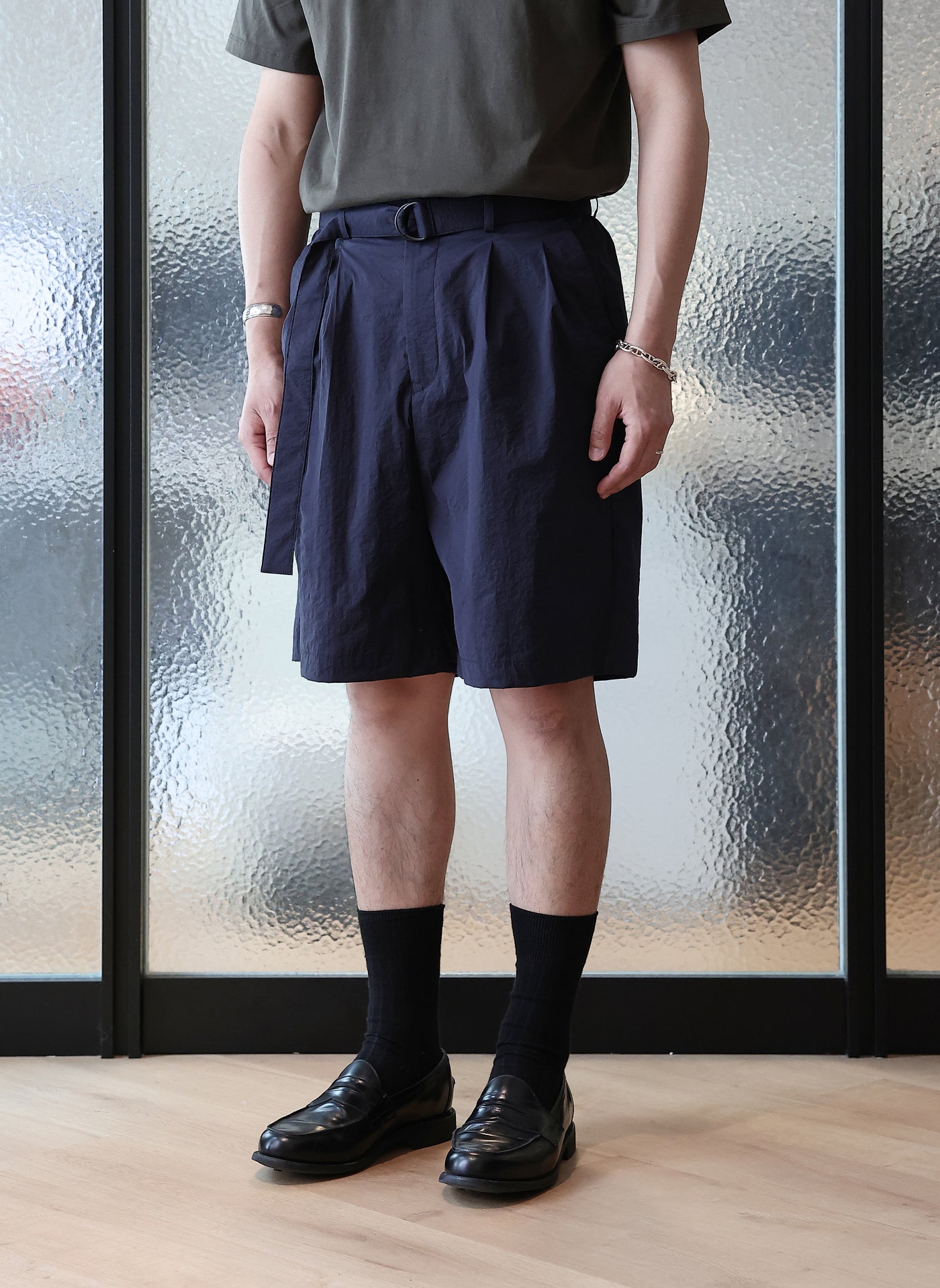 Breathable Nylon Wide Shorts for Men - Lightweight & Comfortable Summer Casual Shorts for Outdoor Activities, Running, Hiking & Travel