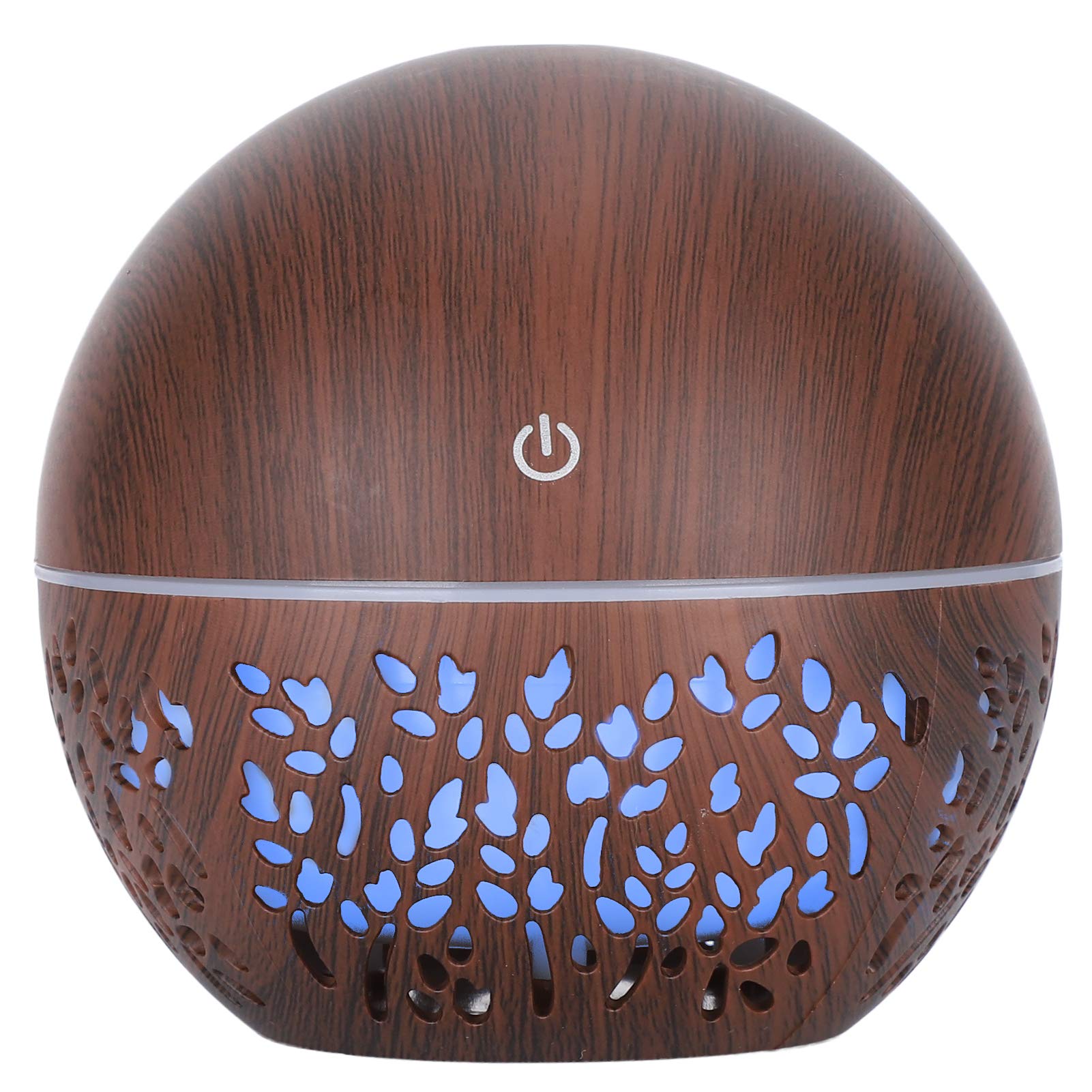 Liyeeo 130ml Aroma Essential Oil Diffuser & Humidifier - USB Portable Air Freshener for Home, Office, Yoga, Spa & Bedroom - Quiet Ultrasonic Cool Mist Diffuser with 7 Color LED Lights