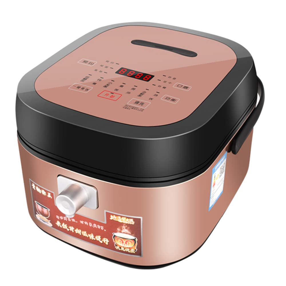 TQMB 5L Smart Rice Cooker with Steamer & Stewpot - Digital Programmable, Low Sugar Inner Pot, Healthy Grain Maker, 24H Preset & Instant Keep Warm - Perfect for Home Cooking, Meal Prep & Healthy Eating