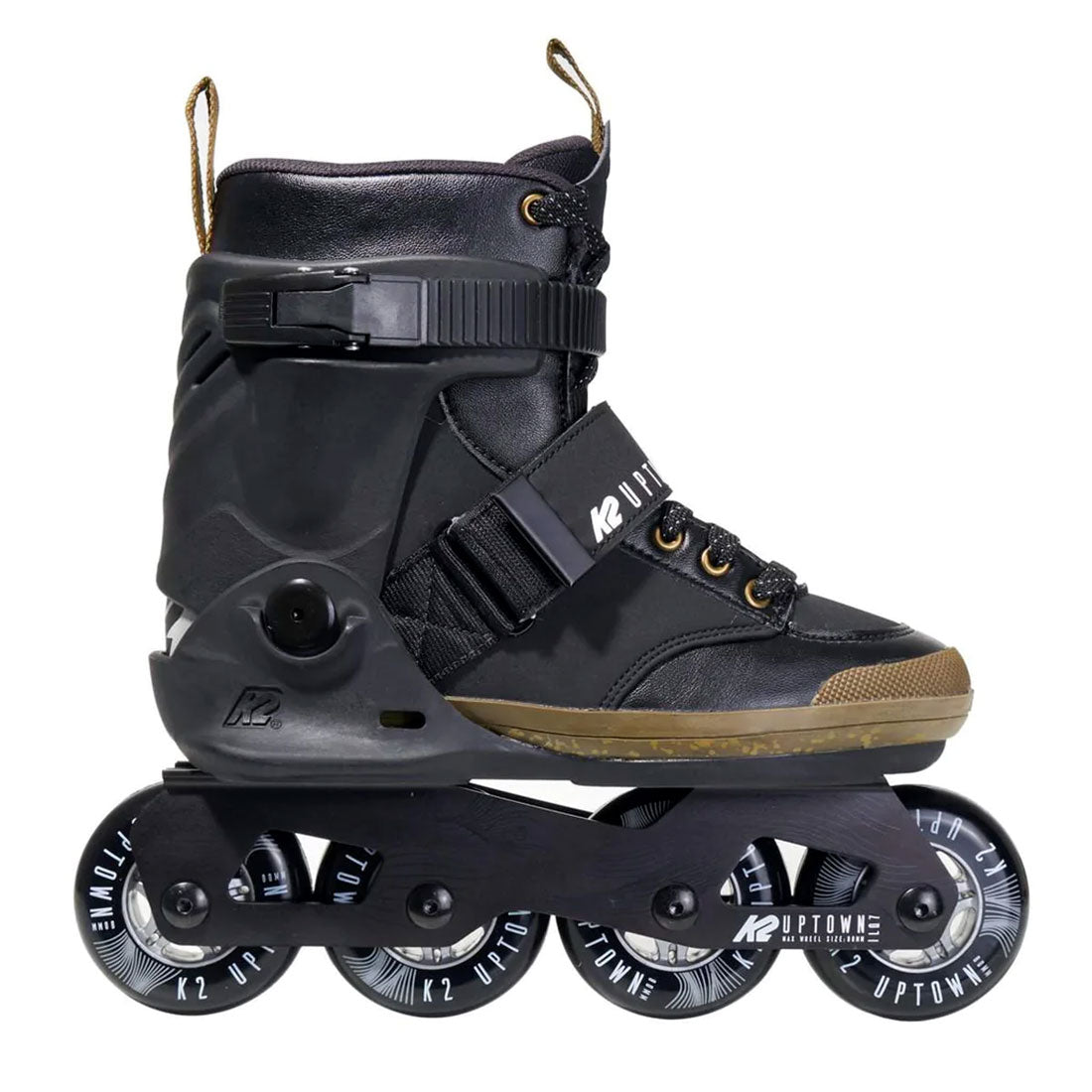 K2 Uptown Black/Gold Ski Boots - High-Performance Alpine Skiing Boots for Men & Women | Perfect for Downhill Racing & Freeride Skiing