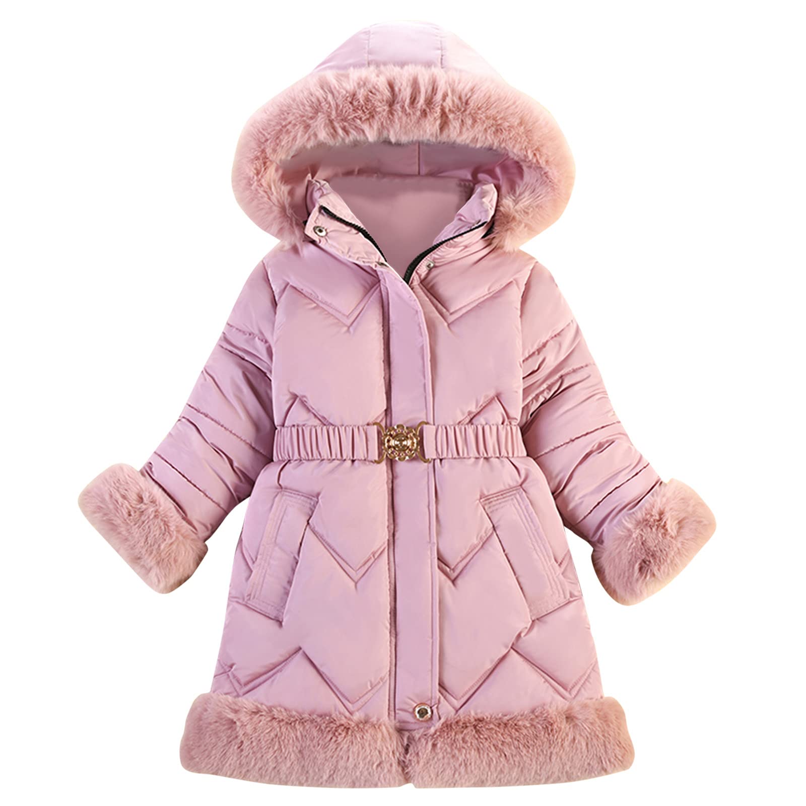 Kids Winter Jacket - Warm Hooded Coat for Boys & Girls | Fashionable Outerwear for Cold Weather | Perfect for School, Play & Outdoor Activities