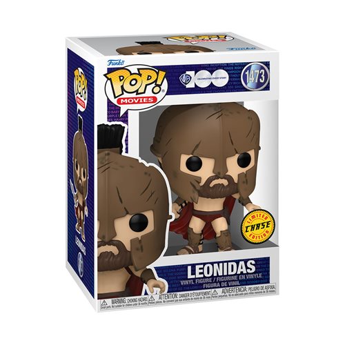 300 Movie Pop! Vinyl Figure Leonidas (Chase) [1473] - Funko Pop! Collectible for Movie Fans & Spartan Warriors