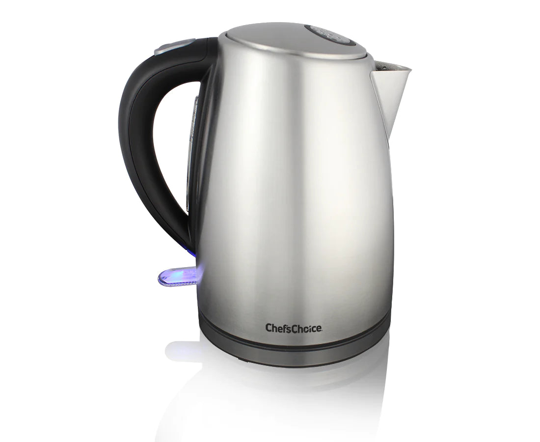 Chef'sChoice 681 Cordless Electric Kettle - Fast Boiling, Auto Shut-Off, BPA-Free - Perfect for Home, Office & Travel Use