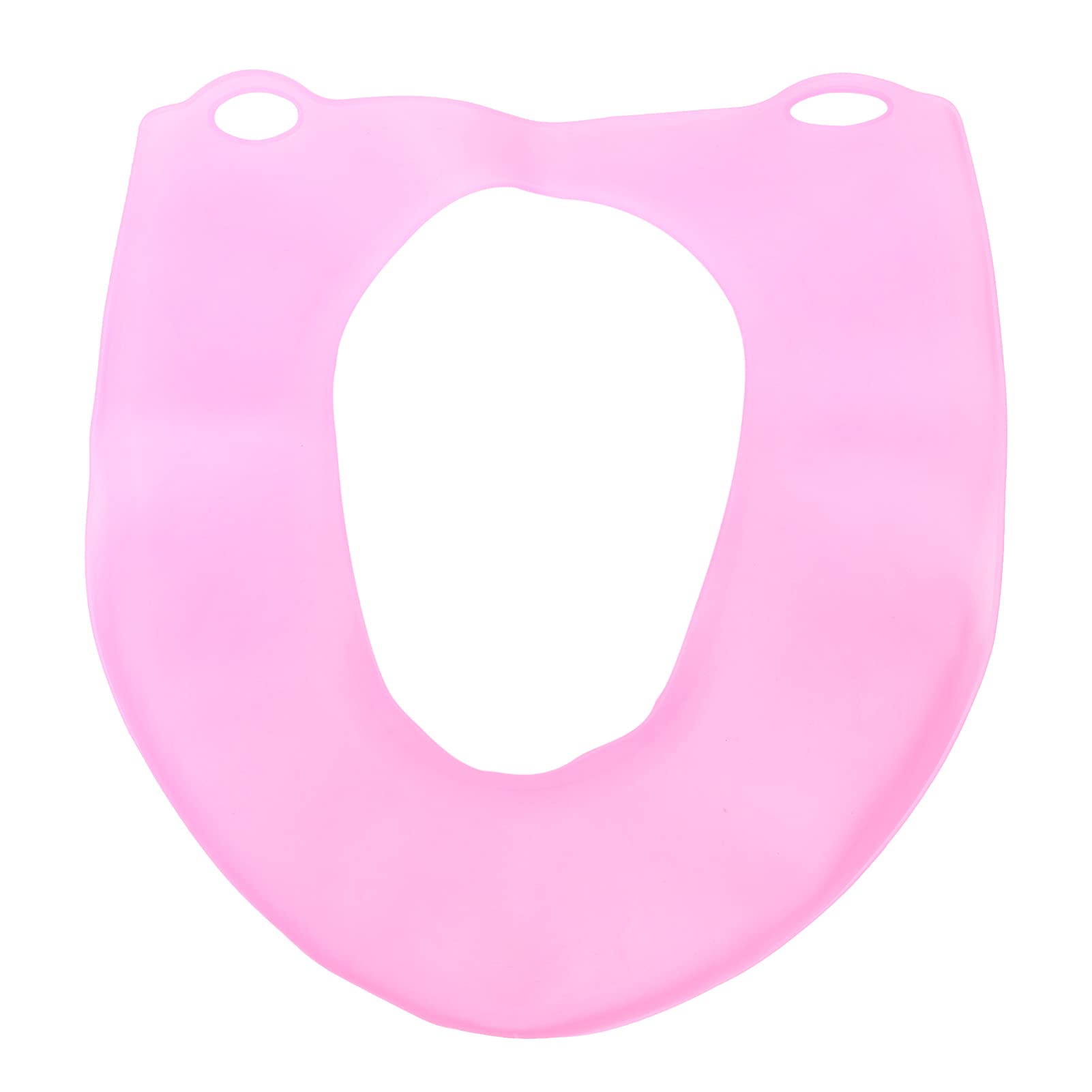 Portable Silicone Toilet Seat Cover - Non-Slip Travel Mat for Kids Potty Training & Bathroom Use
