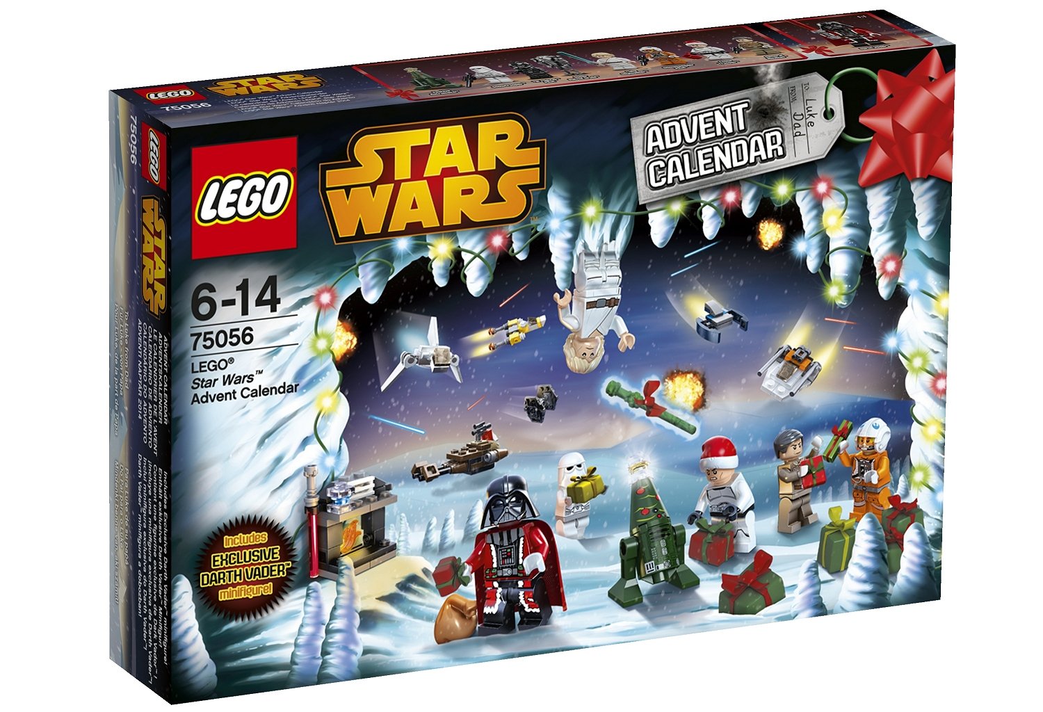 LEGO Star Wars Advent Calendar 75056 – Construction Building Set for Kids, Holiday Countdown Gift, Christmas Toy for Boys & Girls – Perfect for Holiday Decorations & Playtime Fun