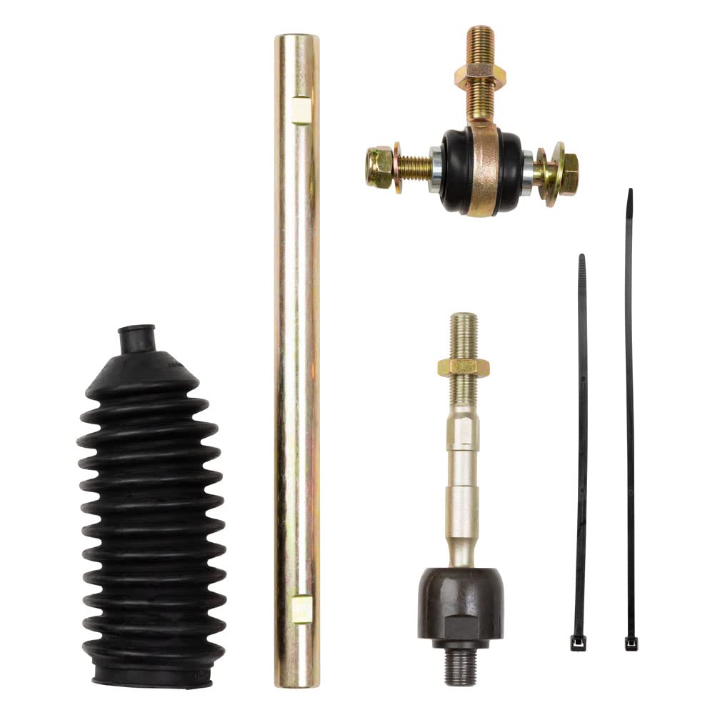 Tusk Steering Rack Tie Rod Kit - Left Side Replacement for ATV/UTV - Off-Road Vehicle Steering System Upgrade - Perfect for Trail Riding & Off-Road Adventures