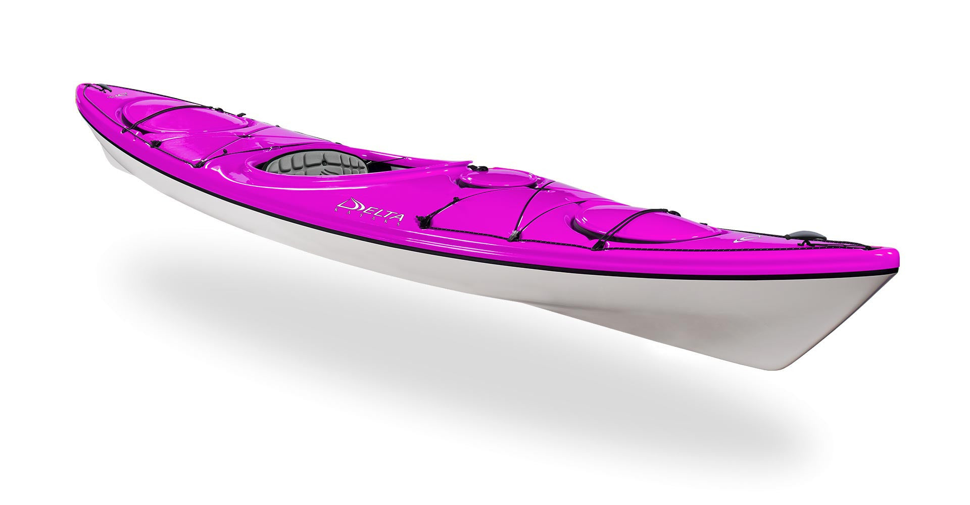 Delta Kayaks 12 S Magenta Limited Edition - Lightweight Fishing Kayak for Adults - Perfect for Lakes, Rivers & Ocean Kayaking Adventures