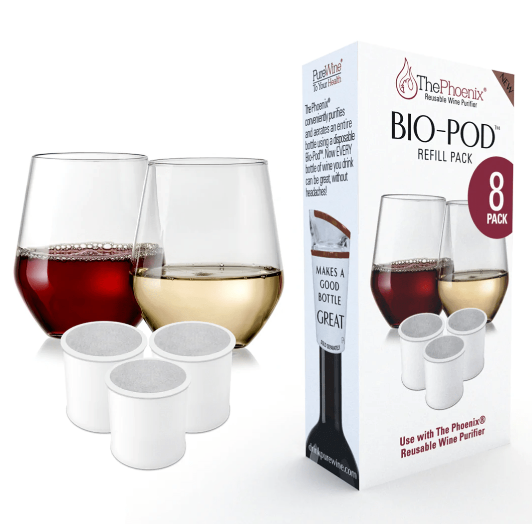 Phoenix Bio Pod Refill 8 Pack - Eco-Friendly Vape Cartridge Refills for Smooth & Flavorful Experience | Perfect for On-the-Go Vaping & Discreet Use