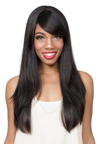 Reve 100% Human Hair Wig HH Swan (1B - Off Black) | Natural Looking Lace Front Wig for Women | Perfect for Daily Wear, Cosplay & Special Occasions