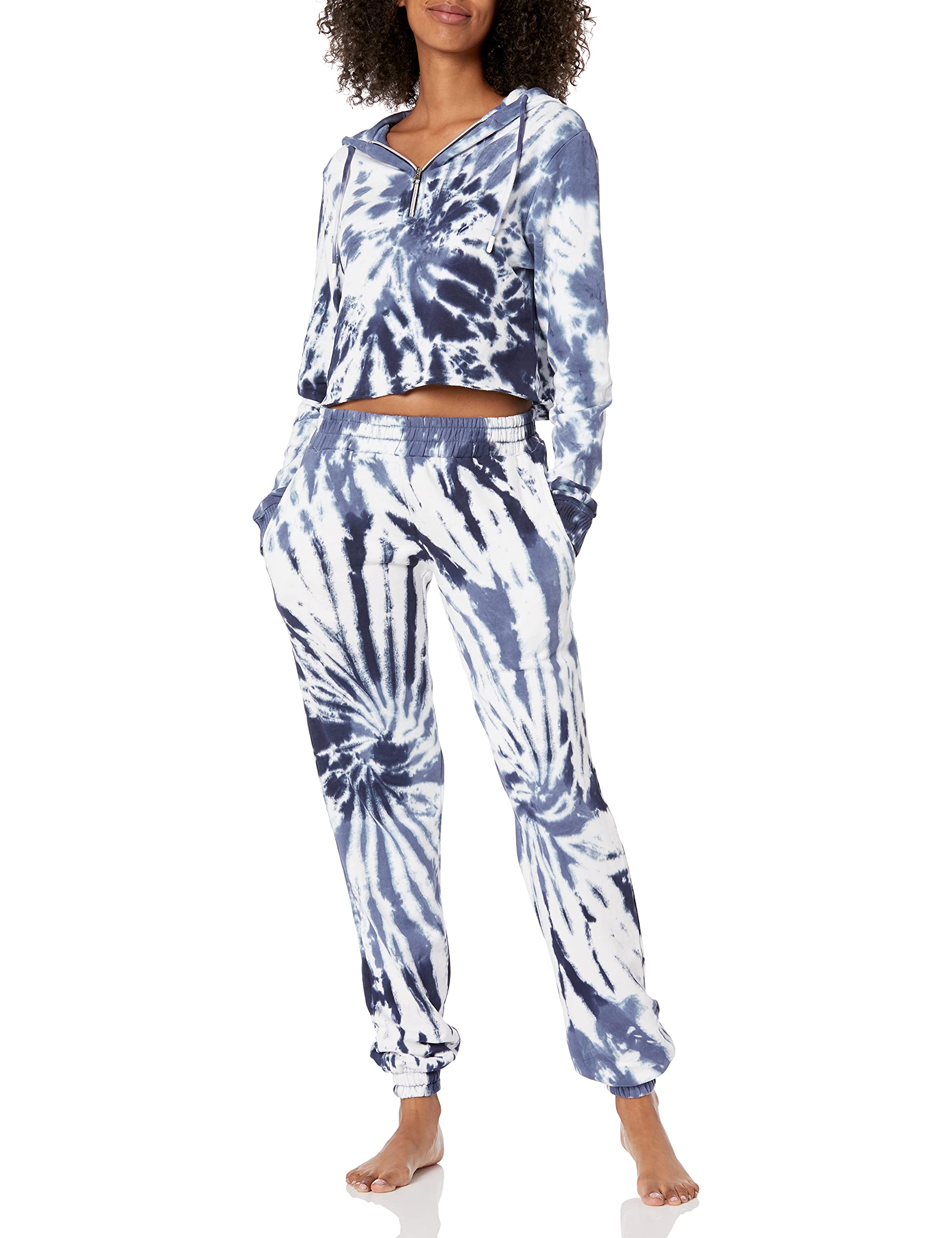 Trendy Tie Dye Lounge Sets for Women - 2 Piece Sweatsuit with Long Sleeve Hoodie & Pants | Cozy Outfit for Home, Yoga, Travel & Casual Wear