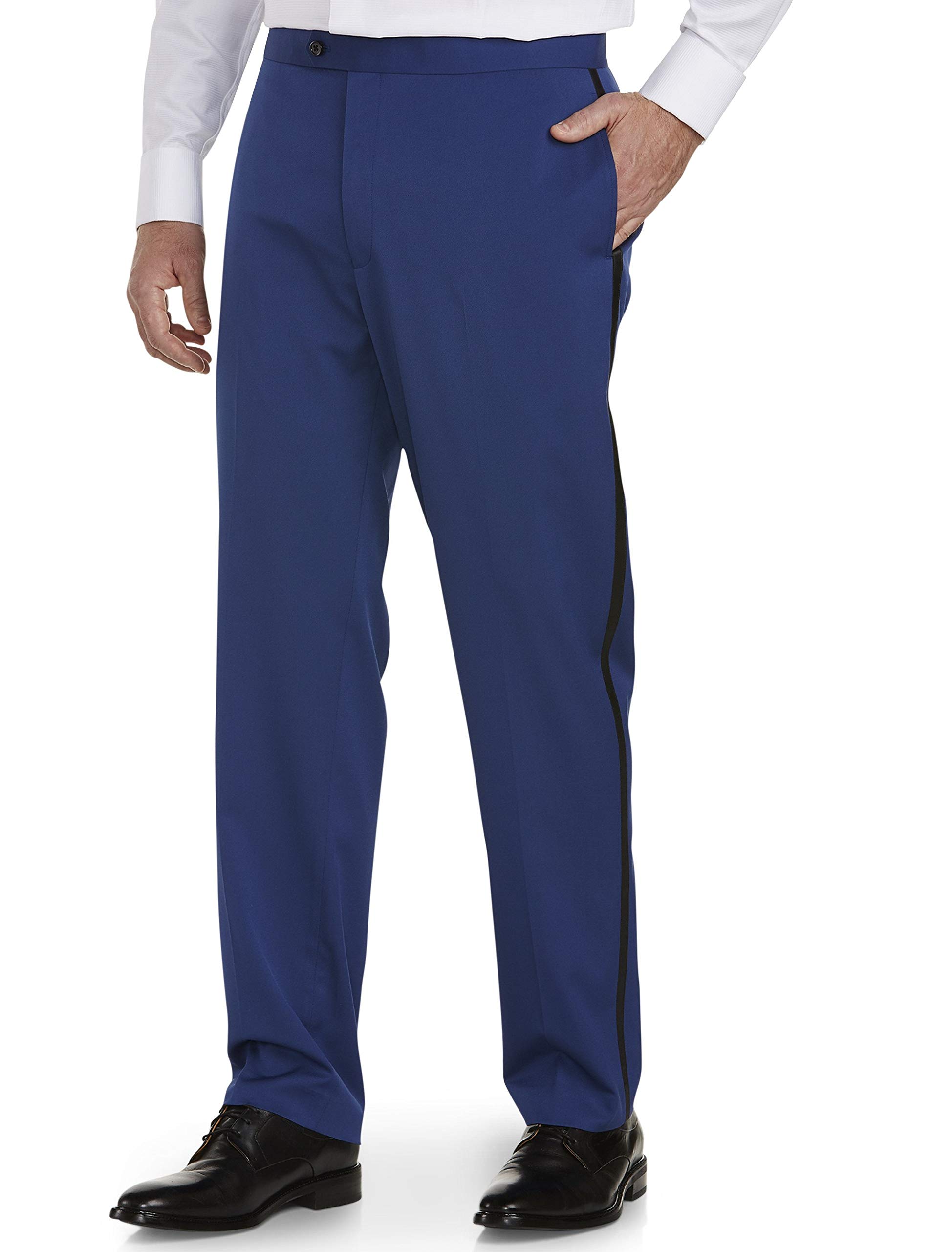 Michael Kors Men's Straight Fit Dress Pants - Classic Slim Fit Formal Trousers for Office, Business & Wedding Attire