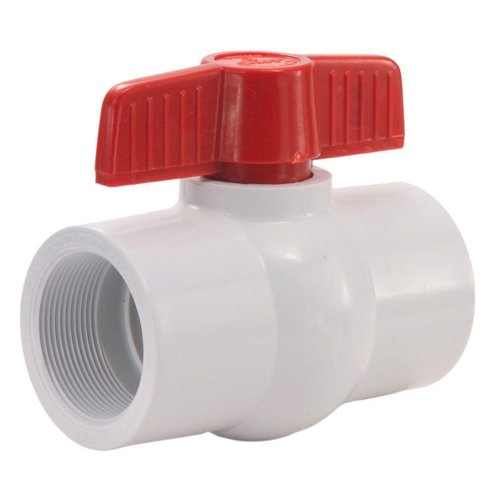 Affordable PVC Ball Valves 15mm-50mm with BSP Thread - Perfect for Plumbing, Irrigation & Industrial Applications