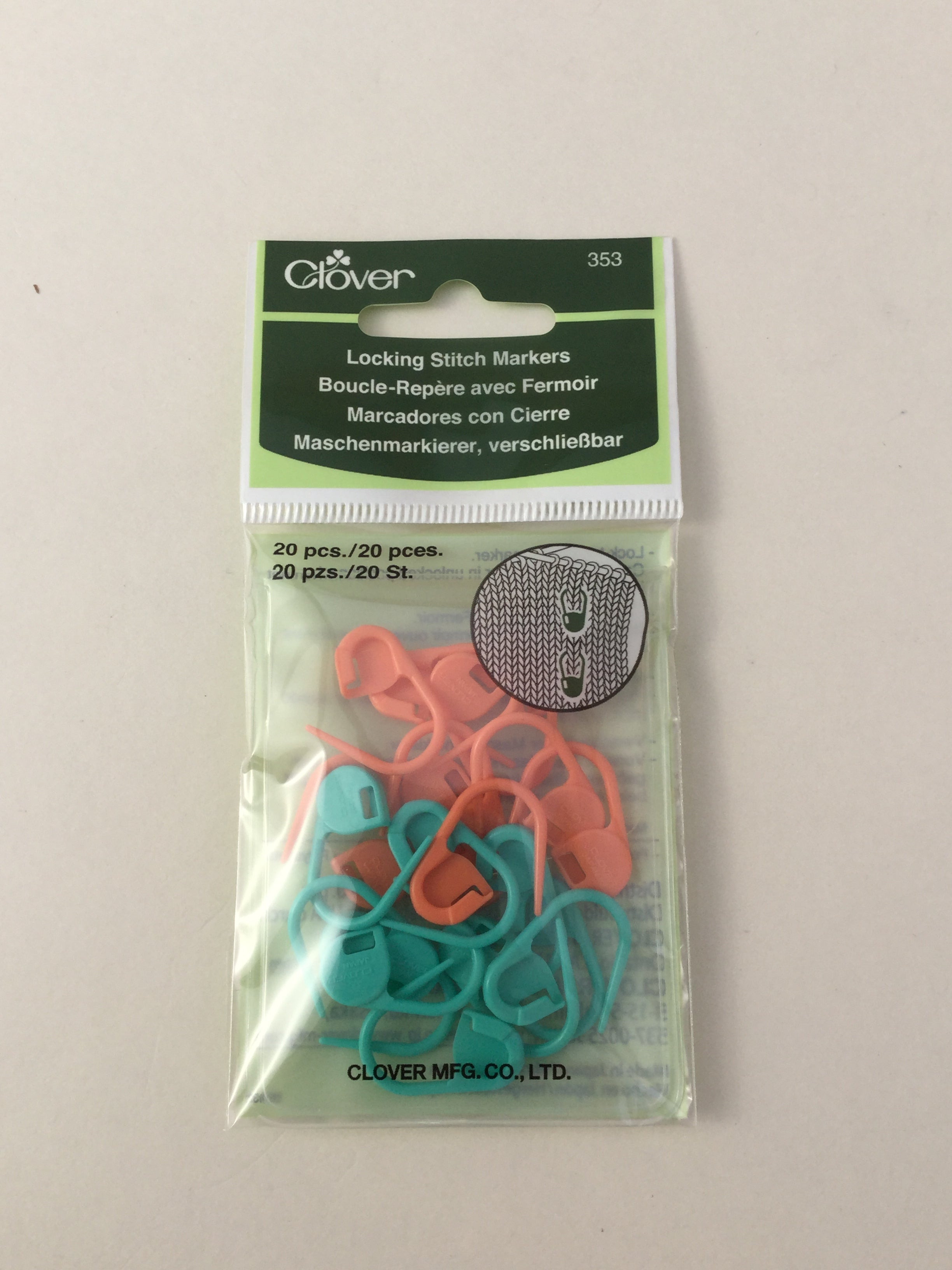 Clover Locking Markers - Secure Fabric Marking Pens for Sewing, Quilting, and Crafting | Perfect for DIY Projects and Professional Tailoring