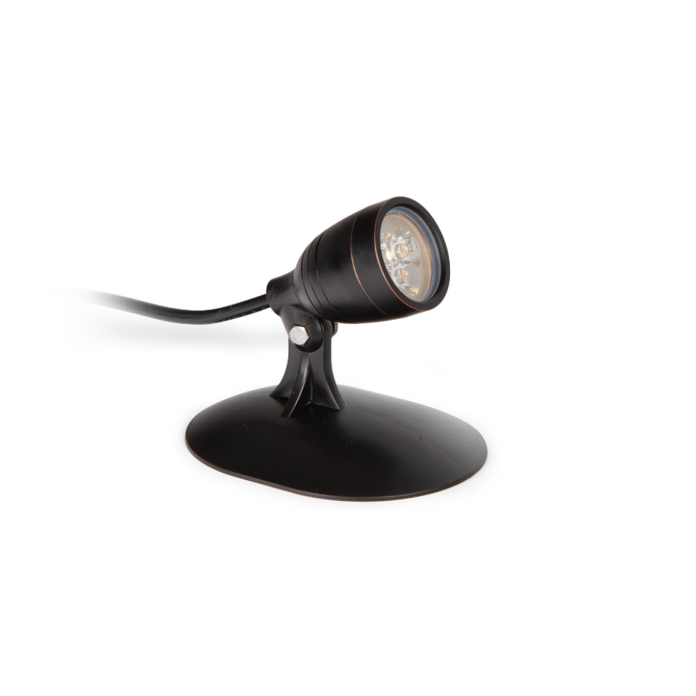 Atlantic Water Gardens WWCS4 Warm White Compact LED Spotlight for Ponds, Fountains & Outdoor Landscape Lighting | Energy Efficient Underwater Light