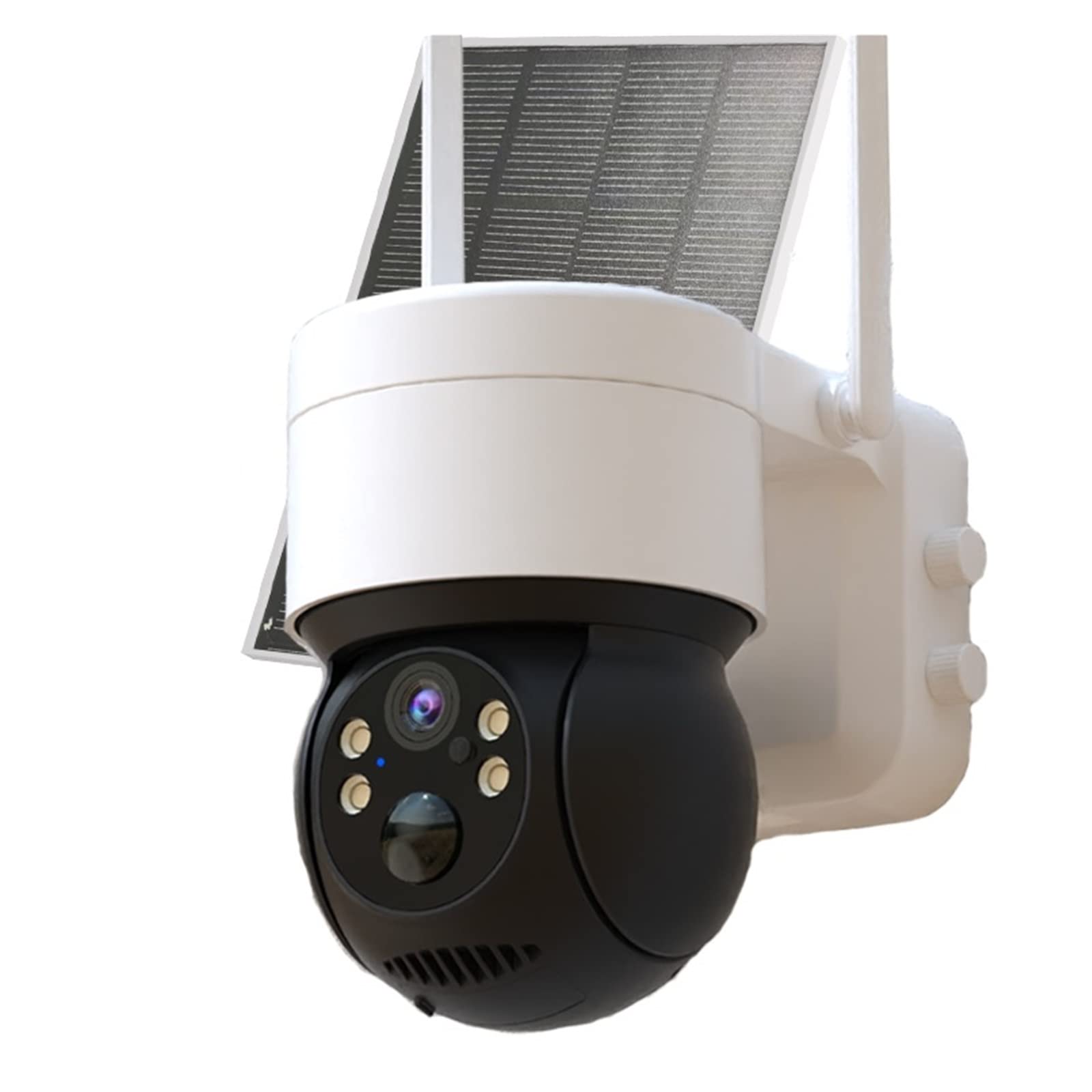MZZYG 2.5K 4MP Solar Security Camera - Wireless Outdoor WiFi IP Camera with Solar Panel, 1080P CCTV Surveillance, Long Battery Life - Ideal for Home Security, Backyard Monitoring & Property Protection