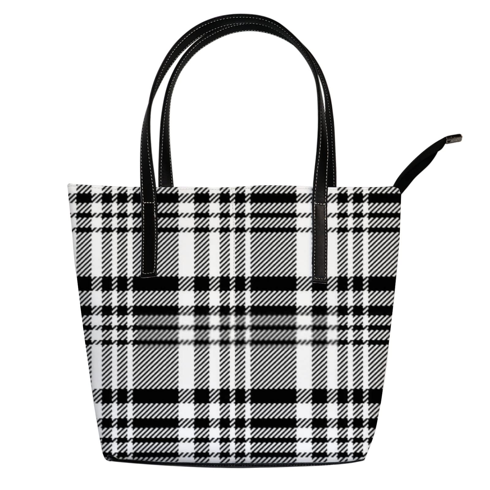Premium Genuine Leather Tote Bag for Women - Stylish Crossbody Work Bag with Secure Zipper Closure | Perfect for Office, Travel & Everyday Use