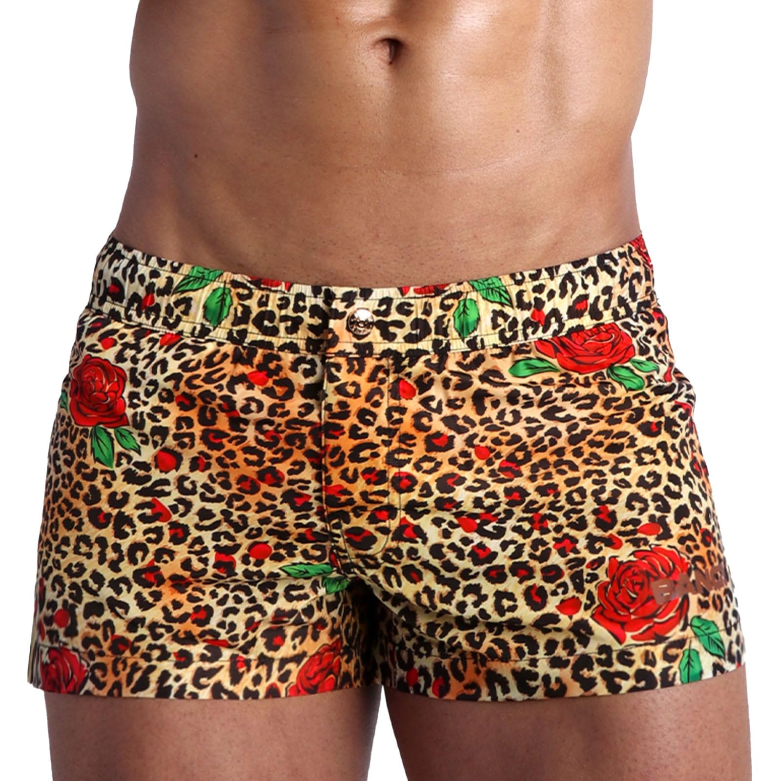 Bang Men's Quick-Dry Swim Trunks - Square Cut Beach Shorts for Swimming, Surfing & Water Sports | Premium Comfort & UV Protection