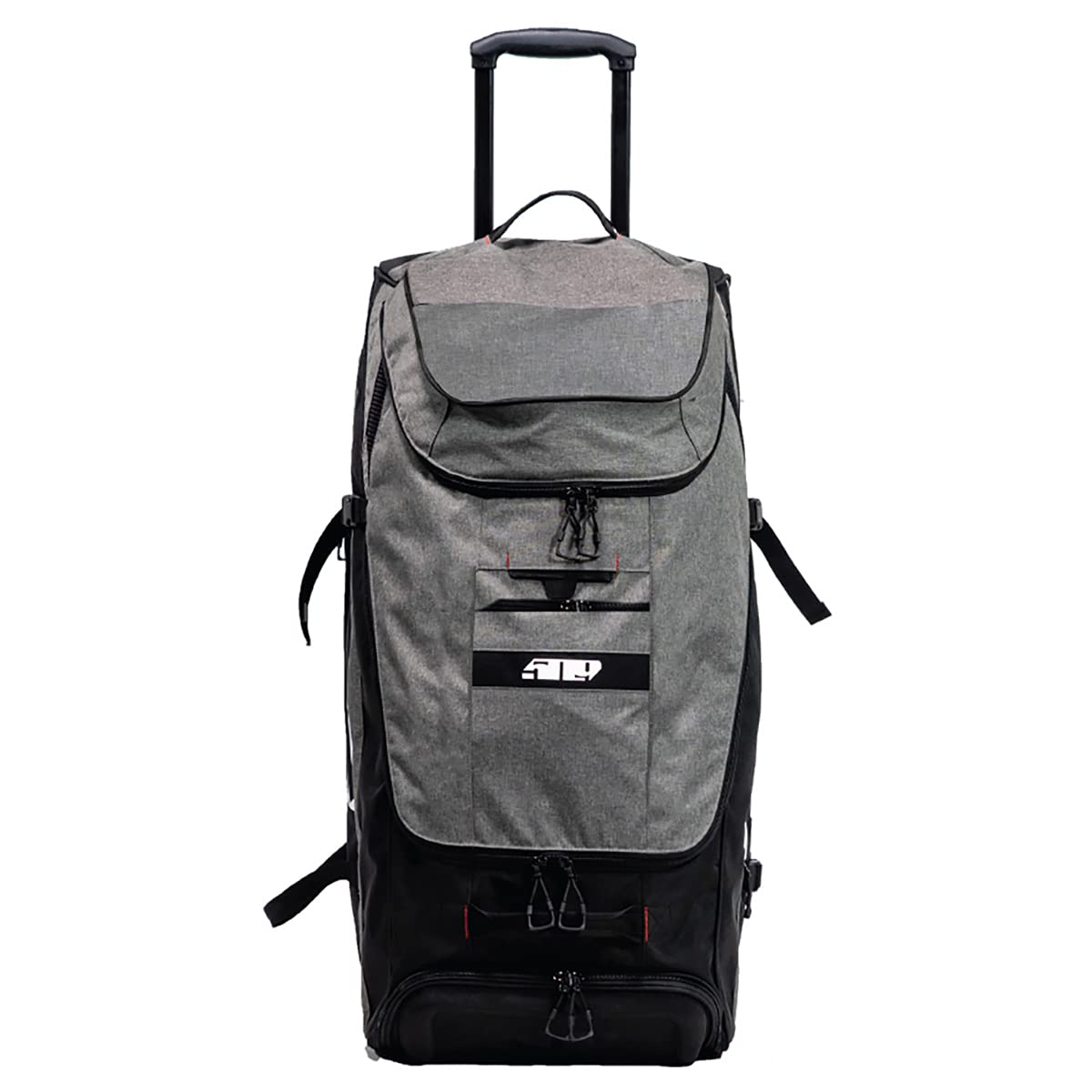 509 Revel Rolling Gear Luggage - Heather Gray Carry-On Suitcase with Spinner Wheels for Travel, Business Trips & Weekend Getaways