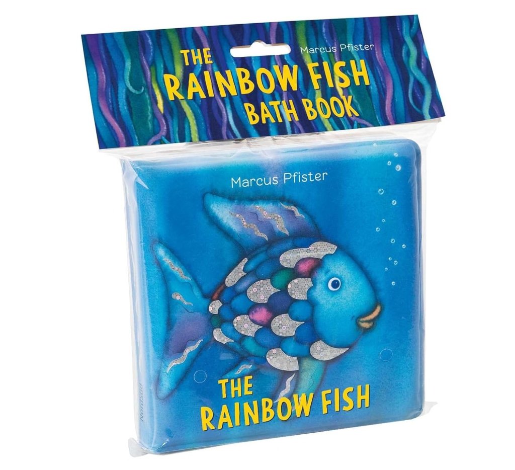 Marcus Pfister: The Rainbow Fish Bath Book - Waterproof Baby Book for Bathtime Fun & Early Learning