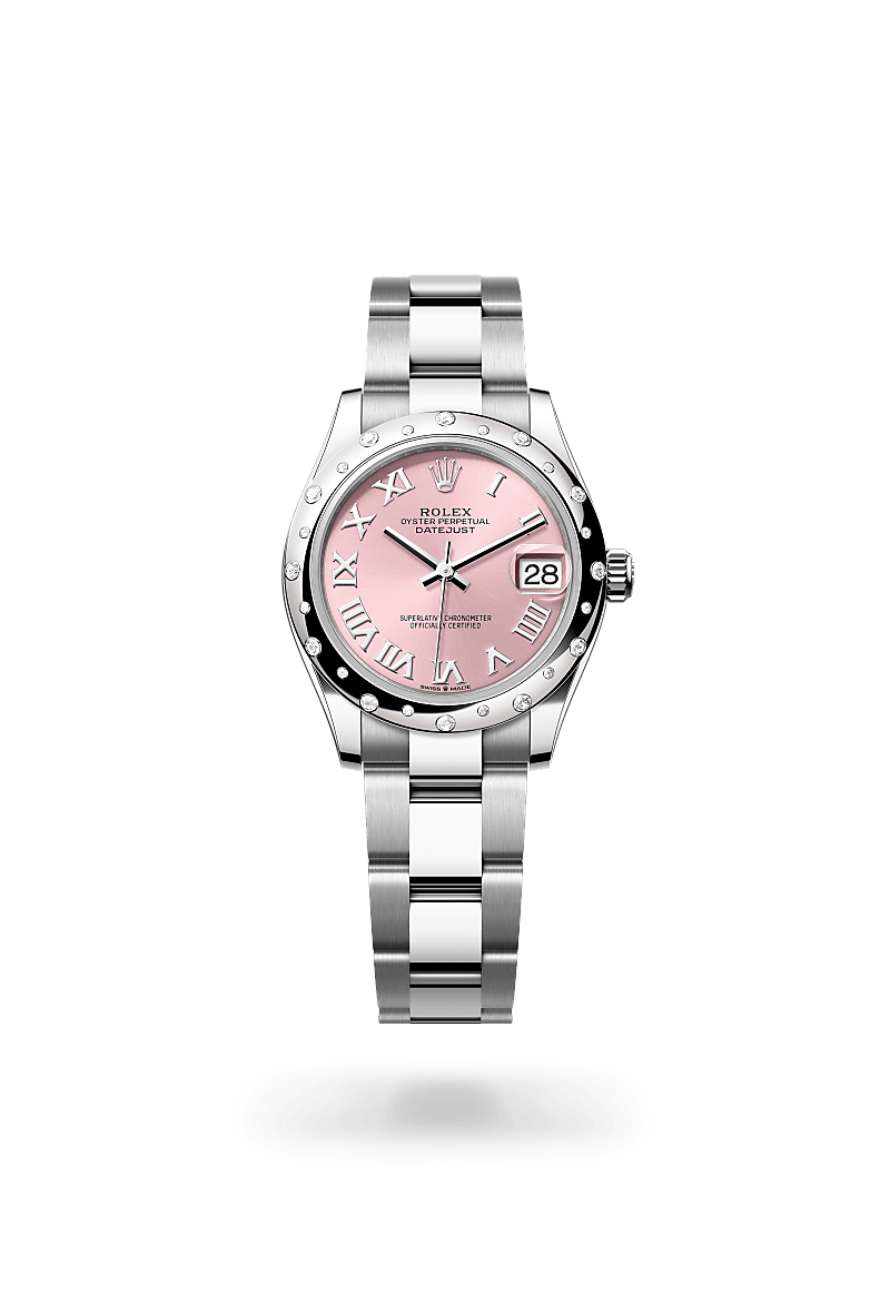 Luxury Rolex Datejust 31 Watch in White Rolesor - Oystersteel & White Gold, Model M278344RBR-0021 | Elegant Women's Timepiece for Business, Gala & Special Occasions | Richter & Phillips Jewelers