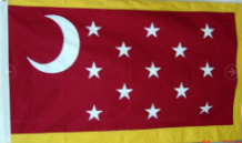 4th Missouri Infantry Regiment 3'x5' Embroidered Historical Flag - Heavy Duty ROUGH TEX® Cotton with Brass Sleeve Grommets & Gold Fringe - Perfect for Civil War Reenactments, Historical Displays & Patriotic Home Decor