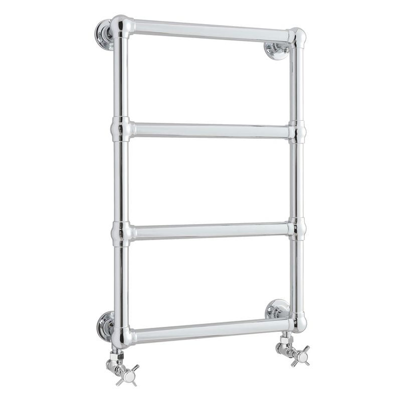 Sophia Vintage Wooden Towel Rack with Ventilation - Perfect for Bathroom, Kitchen & Laundry Room Organization
