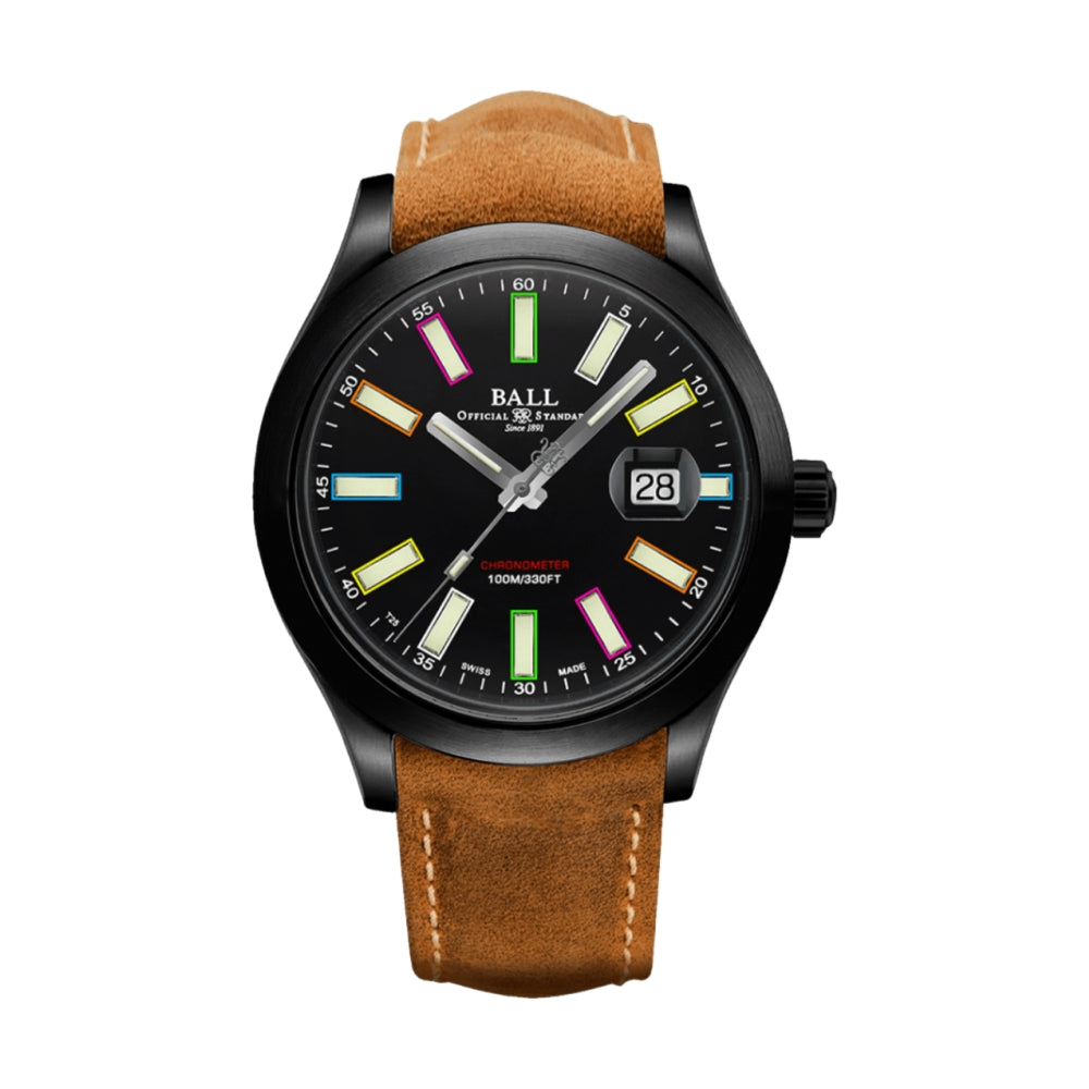 Engineer II Rainbow Limited Edition Watch - Stylish Multicolor Stainless Steel Timepiece for Men & Women - Perfect for Casual Wear, Office, and Special Occasions
