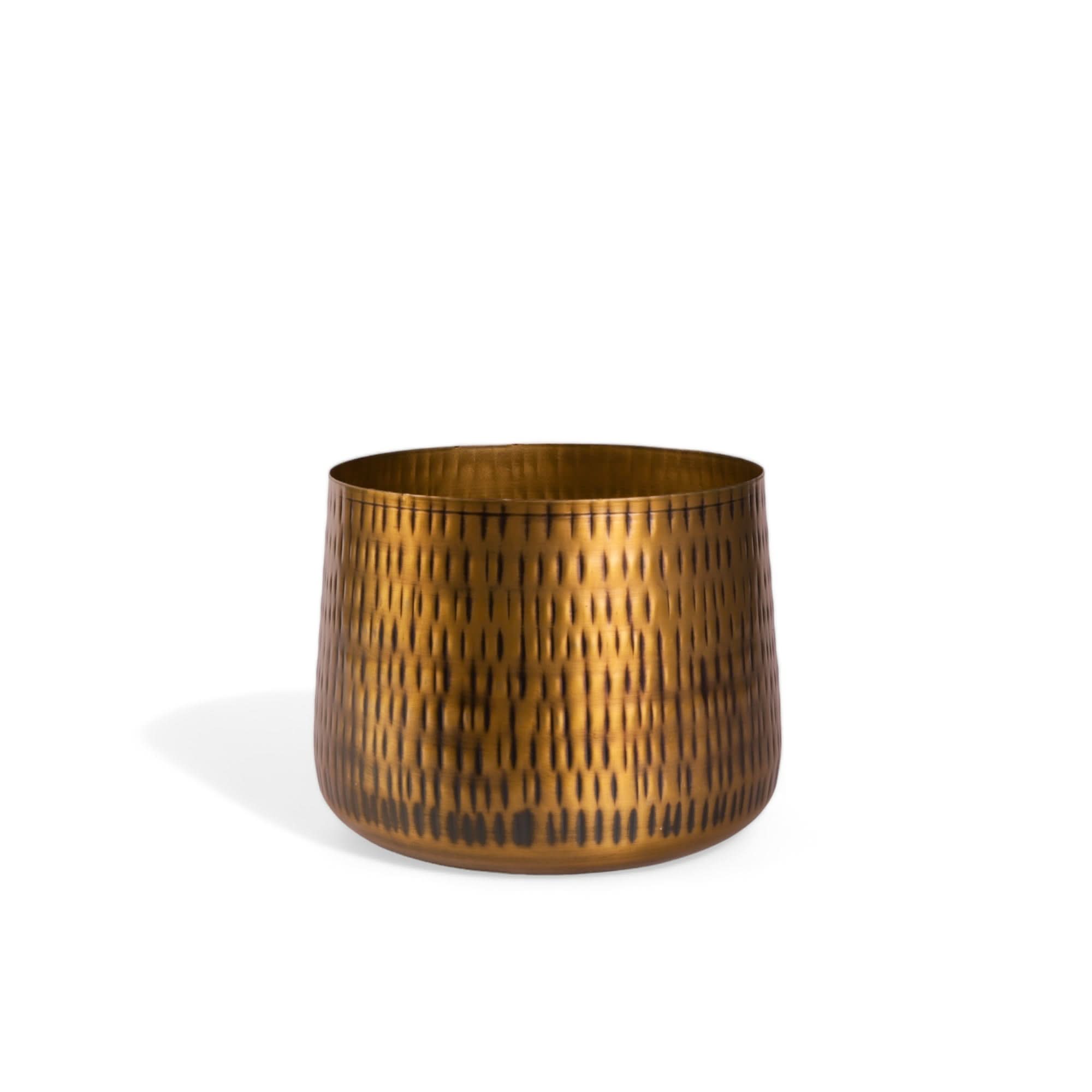 Premium Jardin Metal Pot - Elegant & Durable Garden Planter for Indoor & Outdoor Plants | Perfect for Home Decor, Patio, Balcony & Office Spaces