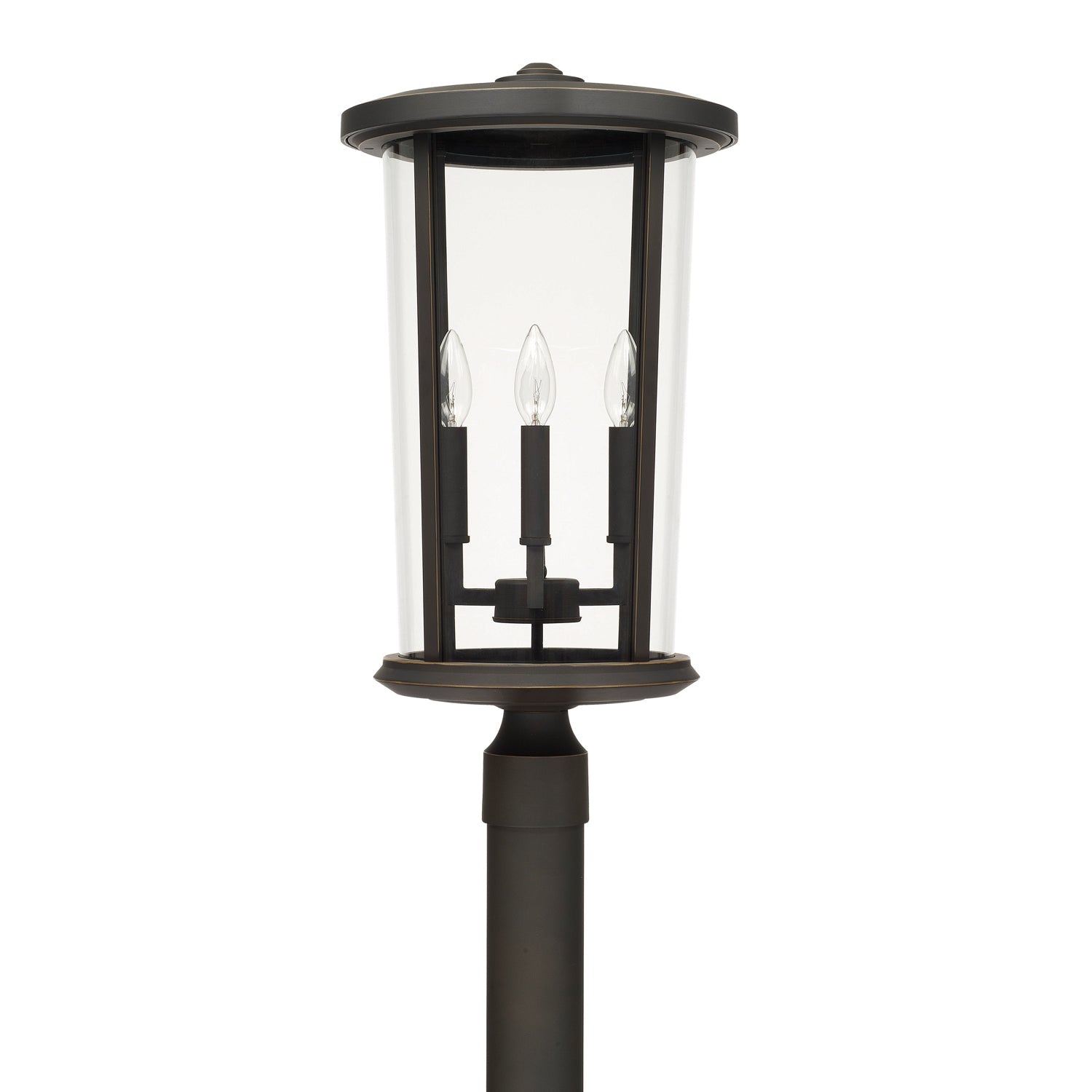Capital Lighting 4-Light Outdoor Post Lantern - Weatherproof Exterior Light Fixture for Porch, Patio, Garden & Driveway Lighting