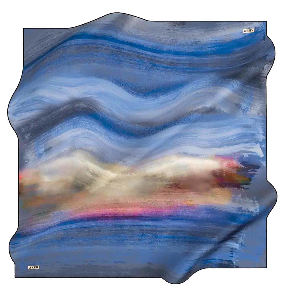 Premium Turkish Silk Hijab Scarf - Lightweight & Breathable for Spring/Summer 2020 - Elegant Blue #8092 - Perfect for Daily Wear, Prayer, and Special Occasions
