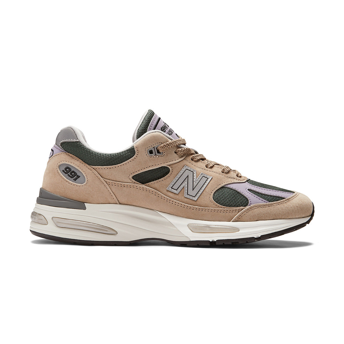 New Balance 991v2 'Essentially Offbeat Cement' Sneakers - Men's Running Shoes for Comfort & Style - Perfect for Jogging, Gym Workouts & Casual Wear