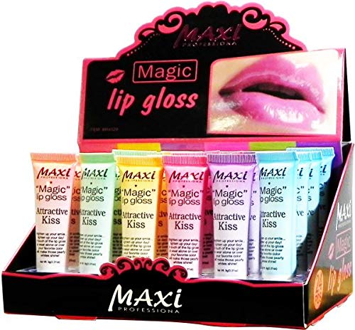 Maxi Magic Lip Gloss Set - 6 Pack Hydrating & Shiny Lip Glosses for Women, Long Lasting Moisturizing Lip Gloss with Vitamin E - Perfect for Daily Wear, Parties & Special Occasions
