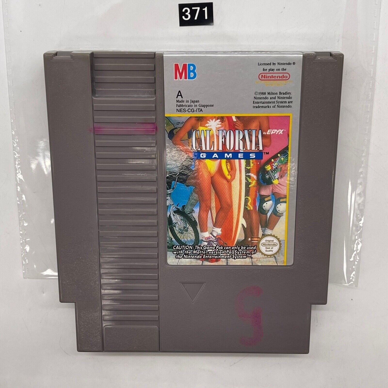 California Games NES Nintendo Entertainment System Retro Video Game - Classic 80s Sports Action for Nostalgic Gaming & Collectors