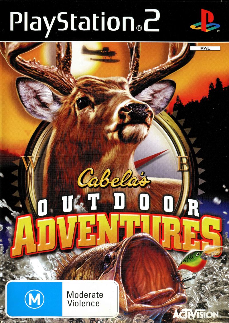 Cabela's Outdoor Adventures - PS2 Game for PlayStation 2 (PAL Version) | Hunting & Fishing Simulation | Perfect for Outdoor Enthusiasts & Retro Gamers