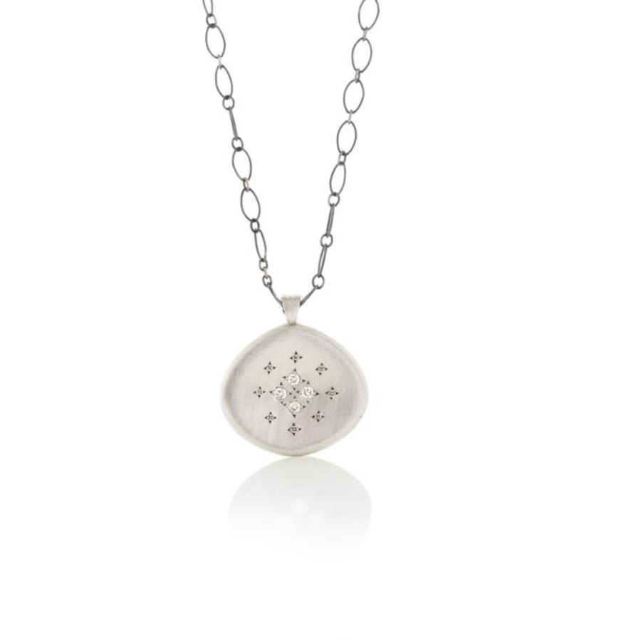 Four Star Silver Lights Pendant Necklace - Elegant Sterling Silver Jewelry for Women | Perfect Gift for Birthday, Anniversary & Special Occasions