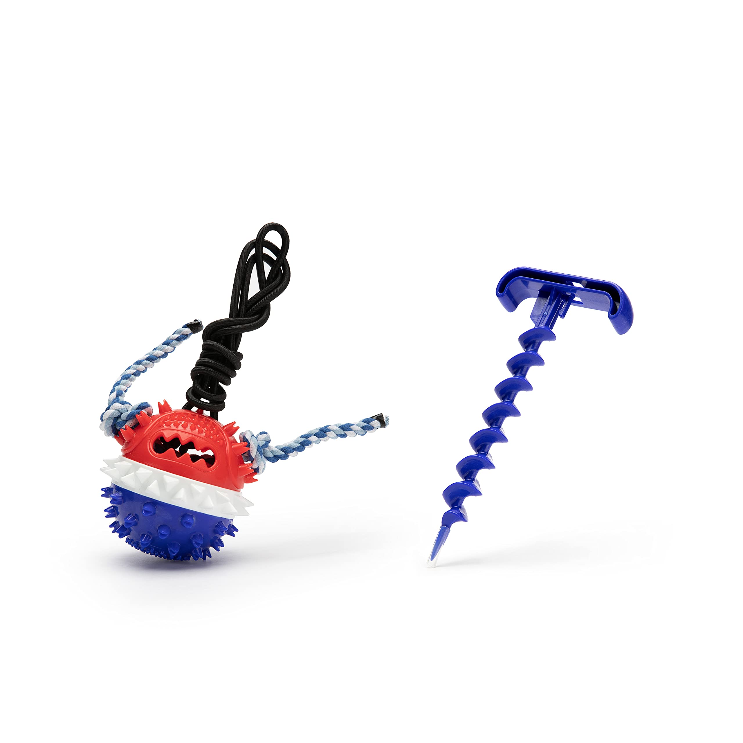 Durable Suction Cup Dog Chew Toy for Aggressive Chewers - Interactive Puzzle Puppy Toy for All Breeds | Indestructible Teething Chew & Food Dispenser with Teeth Cleaning Benefits | Perfect for Playtime, Training, and Dental Health