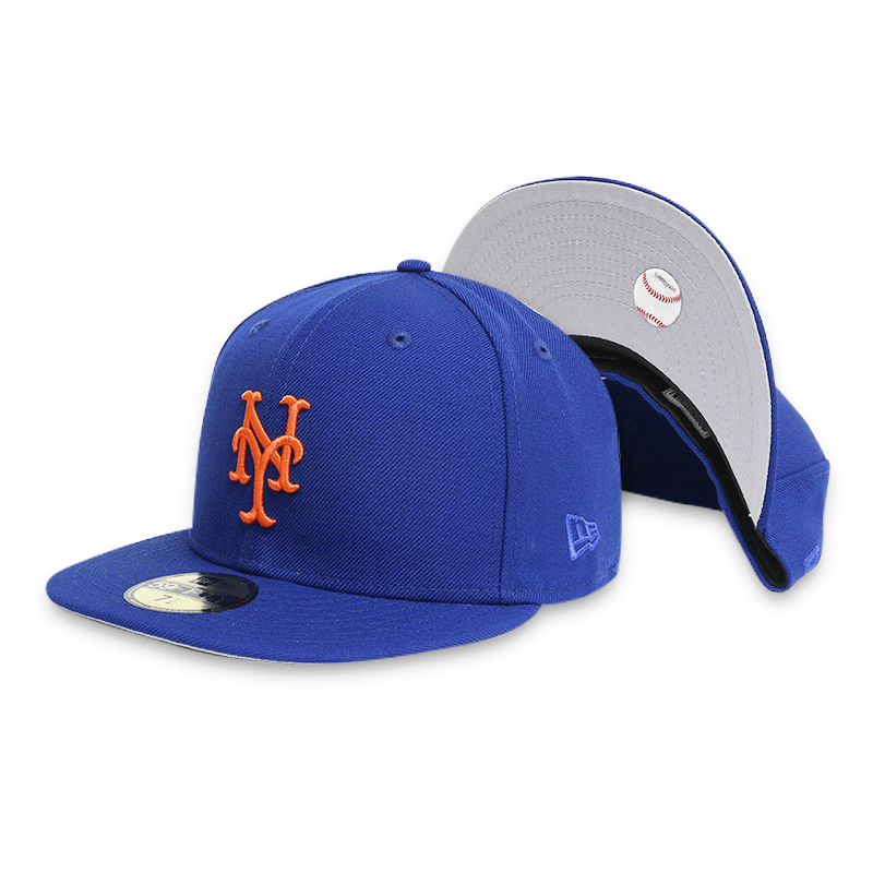 New York Mets Men's Fitted Baseball Cap - Adjustable Snapback Hat for Sports Fans & Streetwear | Perfect for Games, Casual Outfits & Collectors