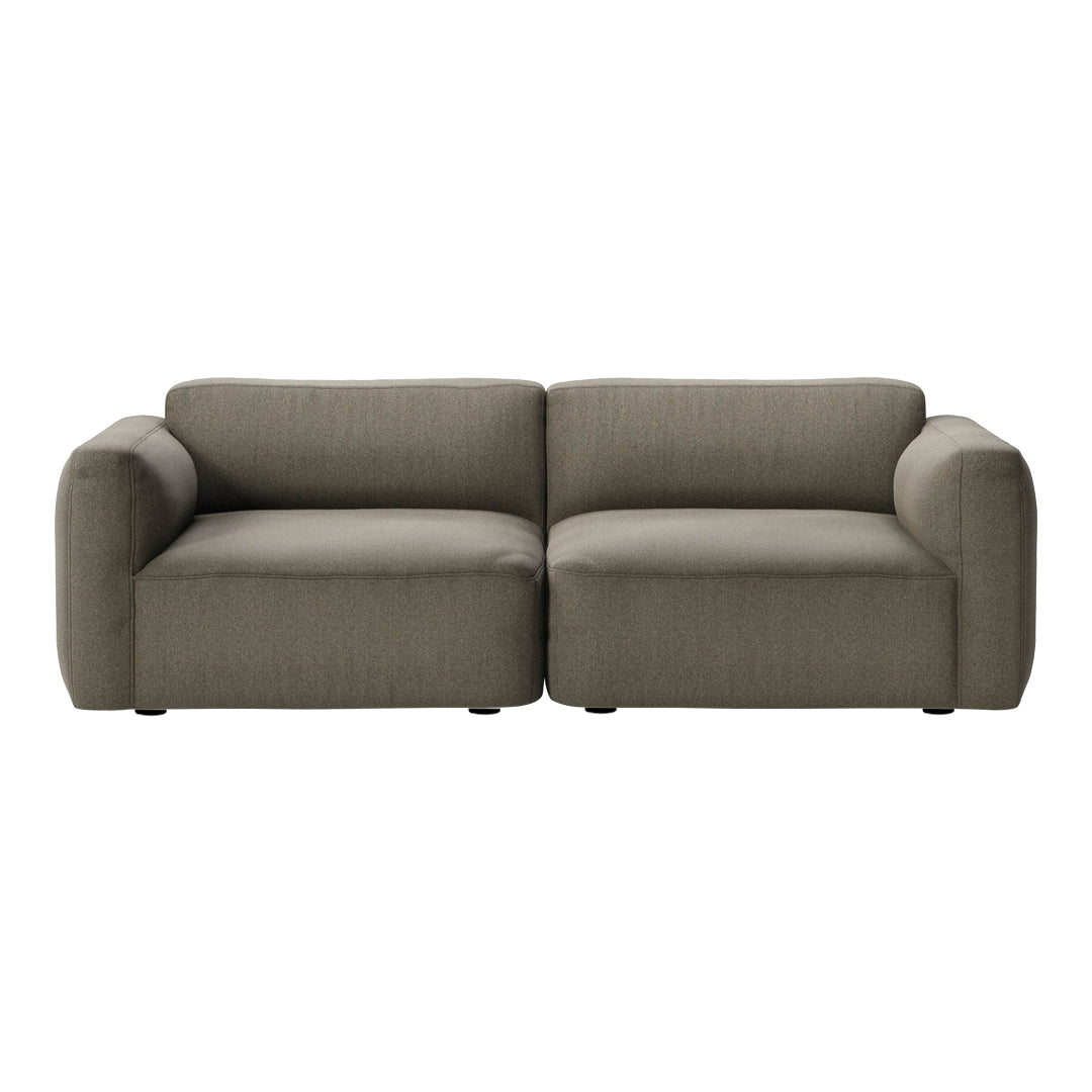 Develius Mellow Model A 2-Seater Sofa - Modern Loveseat for Small Spaces | Perfect for Living Rooms, Apartments & Cozy Home Decor