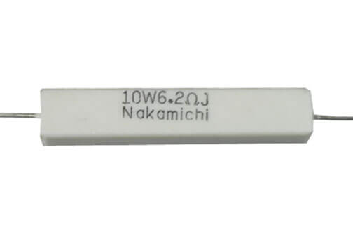 McBride MCR602 6.2 Ohm Resistor - High Precision Carbon Film Resistor for Electronics, DIY Projects, and Circuit Repair