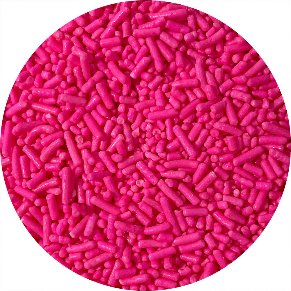 DecoPac Pink Sprinkles 26oz Tub - Edible Cake Decorations for Baking, Cupcakes, Cookies & Desserts - Perfect for Birthday Parties, Weddings & DIY Treats