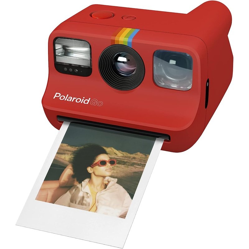 Polaroid Go Instant Mini Camera - Compact & Portable, Red (9071), Compatible with Go Film - Perfect for Travel, Parties & Everyday Moments