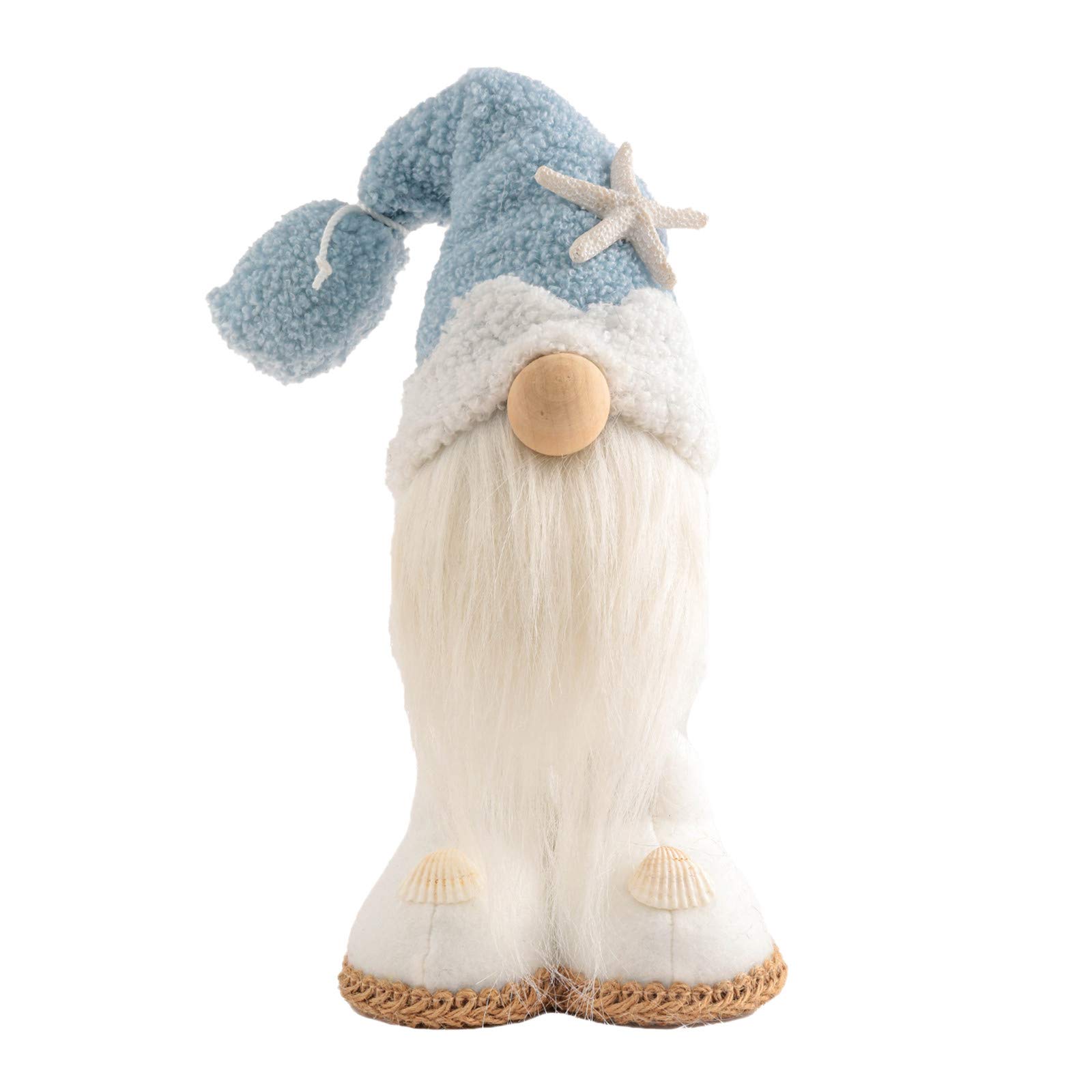 Summer Gnome Decor for Kitchen - Faceless Farmhouse Doll with Snowflake Ornament - Perfect for Home, Garden & Seasonal Decoration
