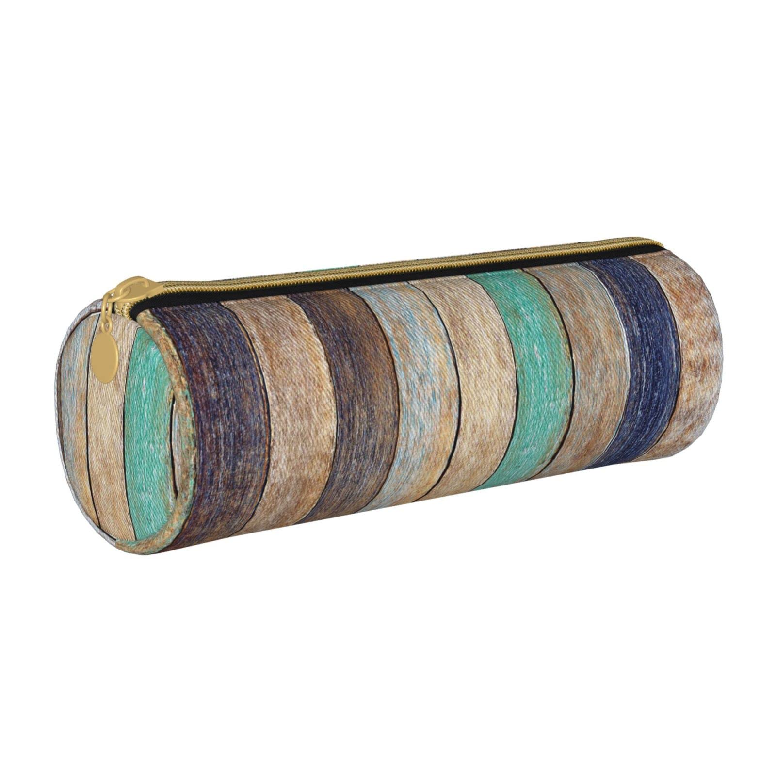 Rustic Farmhouse Pencil Case with Zipper - Durable Portable Pen Pouch for Office, School & Travel - Multi-Purpose Storage Bag for Pens, Makeup & Toiletries - Perfect for Women & Men (Ideal for Students, Professionals & Travelers)